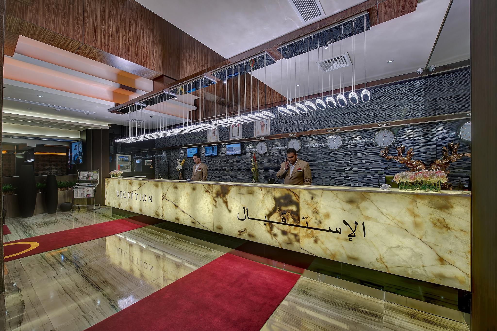 Omega Hotel Dubai Exterior foto